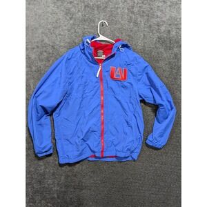 My Hero Academia UA High School Anime Windbreaker Jacket Blue Red XL